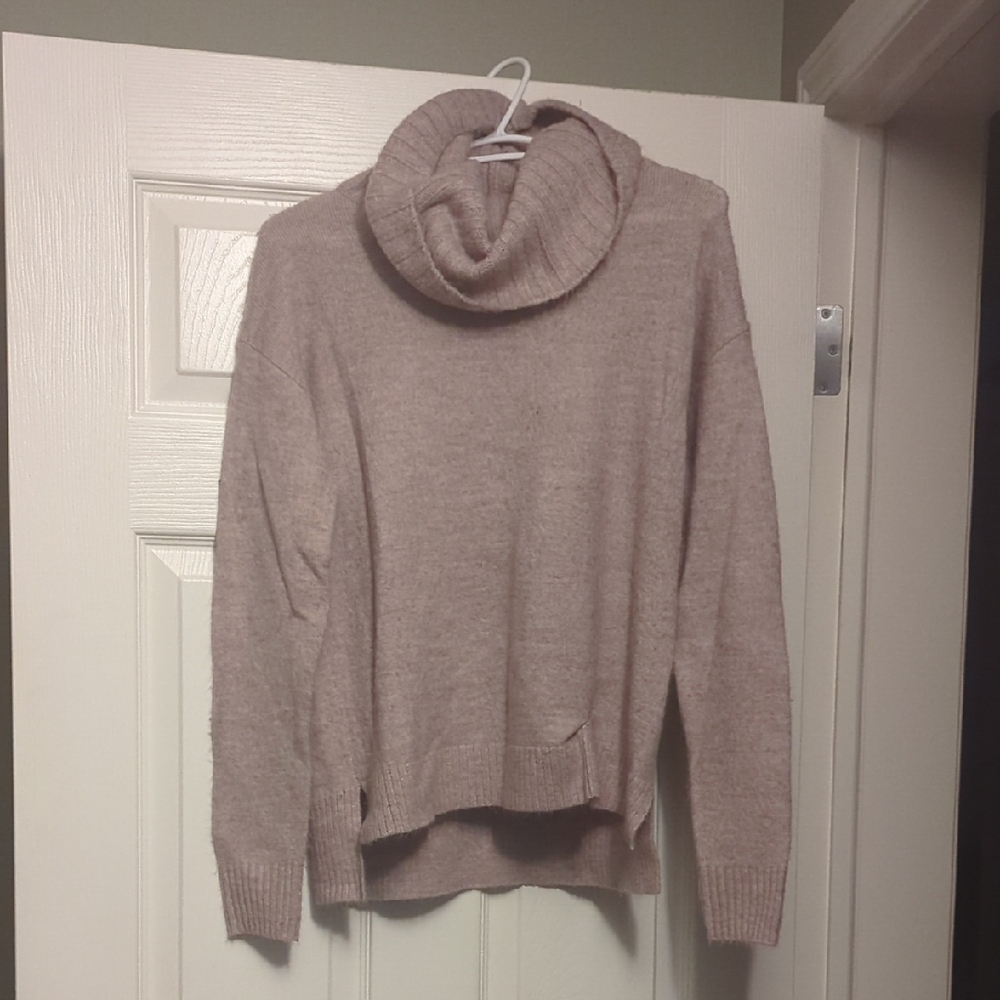 🖤SOLD🖤RW&CO. Women's Cowl Neck Sweater - Light Brown